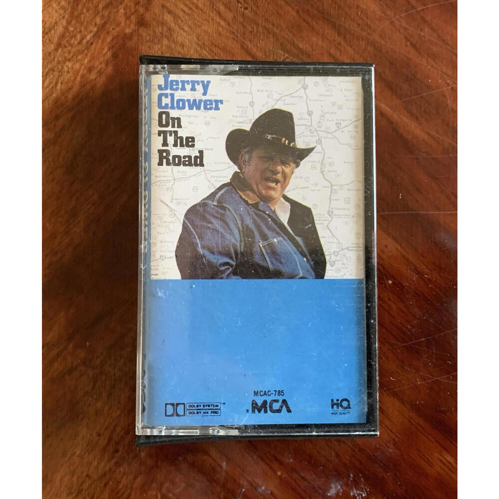 On the Road by Jerry Clower (Cassette, Jan-1987, MCA)